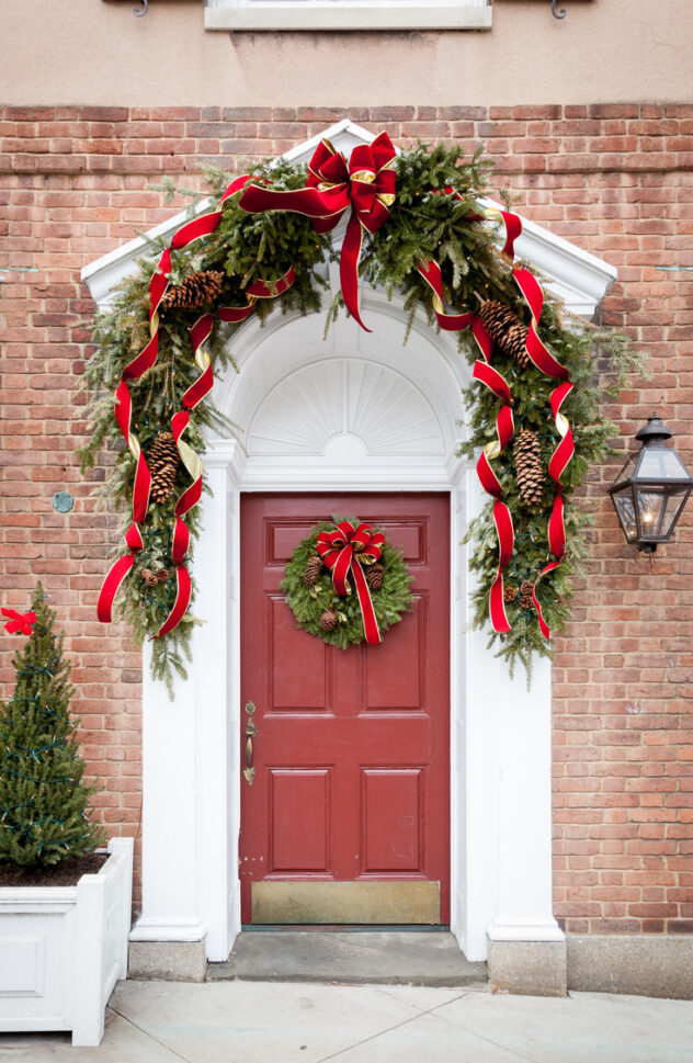 Garland for Christmas Porch