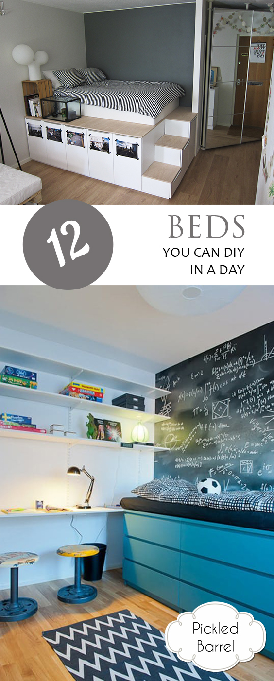 12 Beds You Can DIY in a Day Pickled Barrel