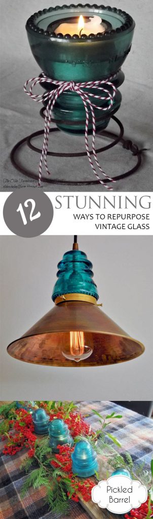 12 Stunning Ways to Repurpose Vintage Glass – Pickled Barrel