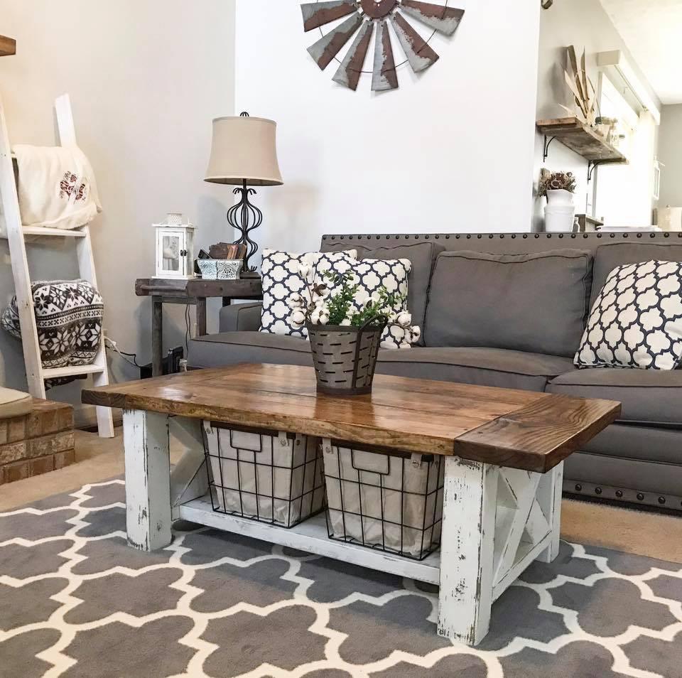 Create A DIY Rustic Coffee Table - Pickled Barrel