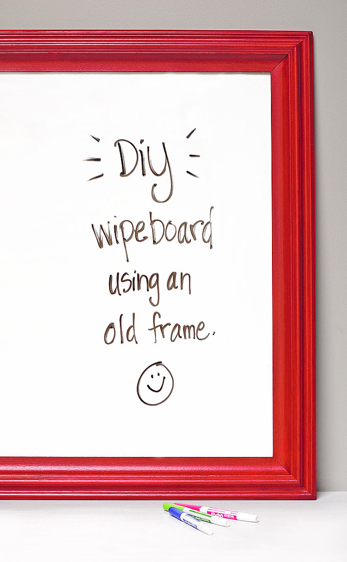 DIY Your Own Dry Erase Board Pickled Barrel