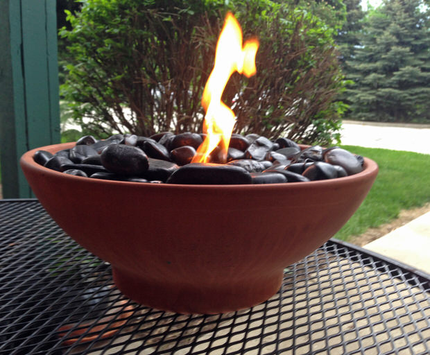Stay Warm With A Tabletop Fire Bowl, How To Make Your Own Tabletop Fire Pit