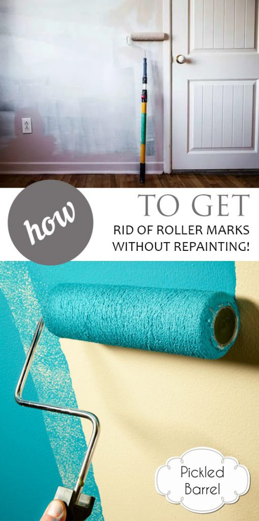 How to Get Rid of Roller Marks Without Repainting! Pickled Barrel