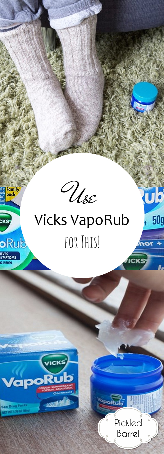 Use Vicks VapoRub for This! Pickled Barrel