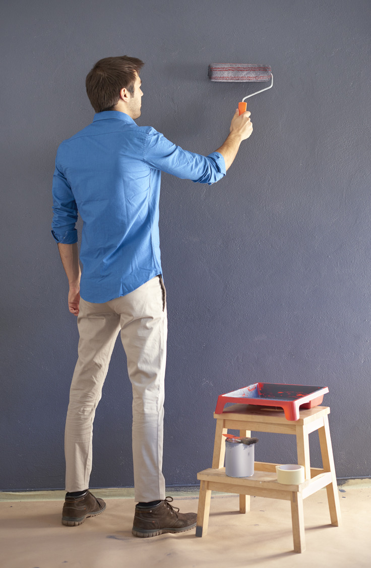 Painting without roller marks can be hard! Learn how to fix roller marks with this tutorial. You really don't have to start over!