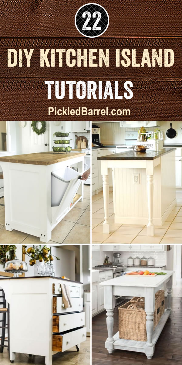 DIY Kitchen Island Tutorials – Pickled Barrel