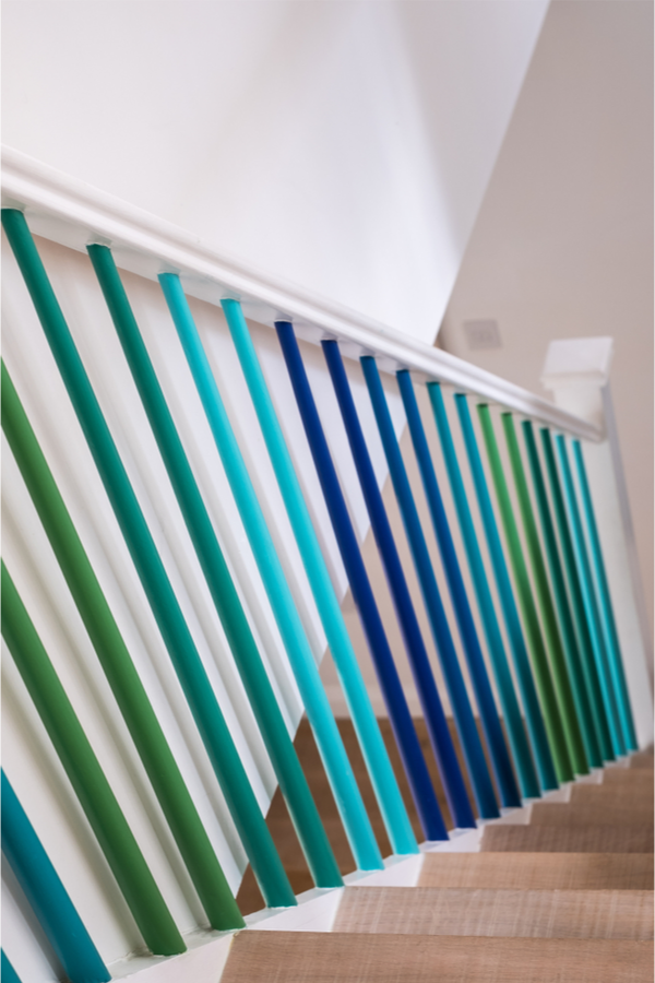 Here are some amazing painted staircase ideas give you a unique way to makeover or accent the staircase inside your home. It doesn't matter what your decorating style is, there's a way to paint your staircase while keeping the style of your home. People will love the way it looks!