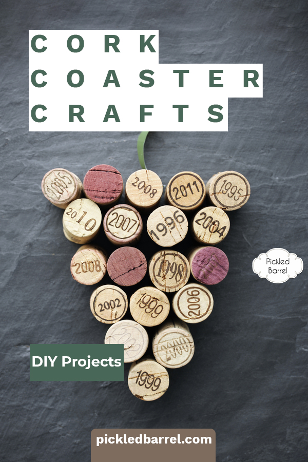 4 Wine Cork Coaster Crafts Diy Projects Pickled Barrel