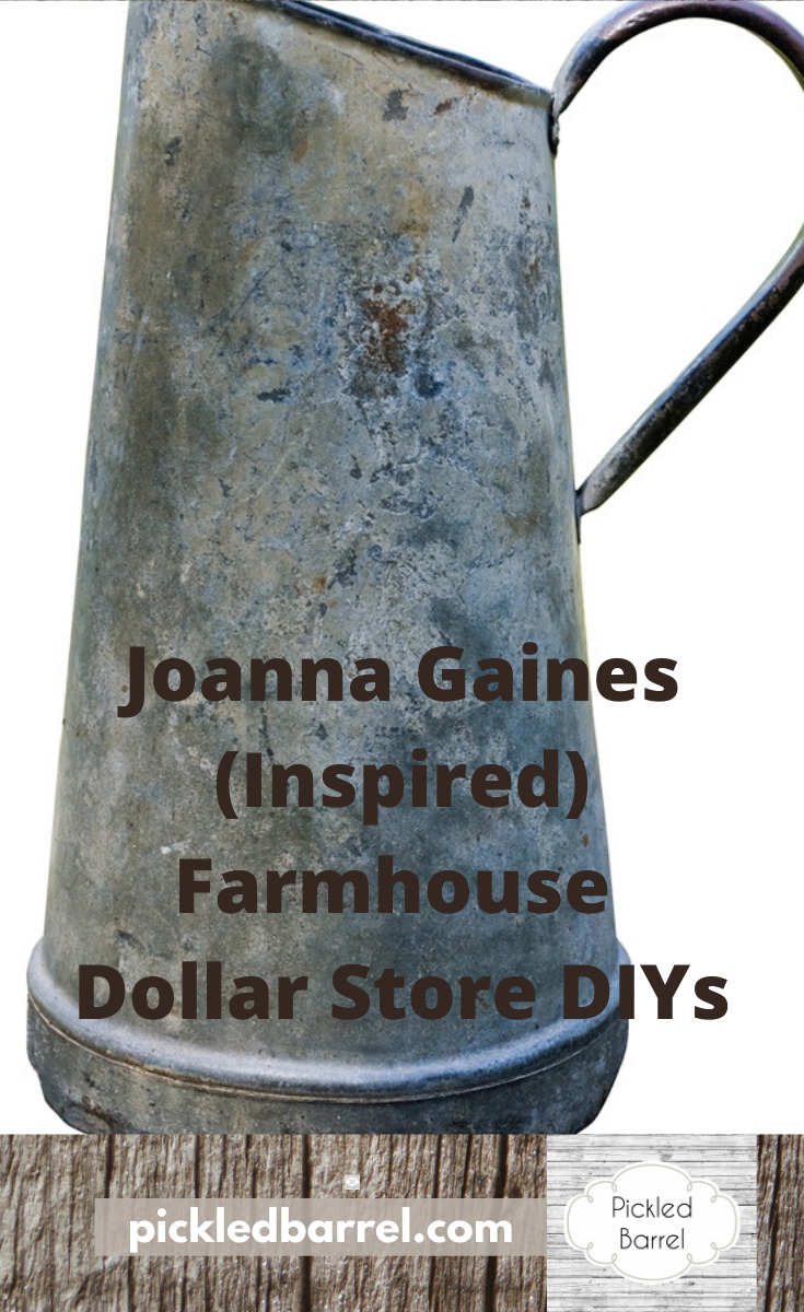 The Dollar Store is a must-shop location if you are looking for farmhouse DIY ideas. The store is affordable and easy to find ideas that make beautiful farmhouse decor. So, keep reading to learn more. #dollarstorediy #farmhousediy #diyideas