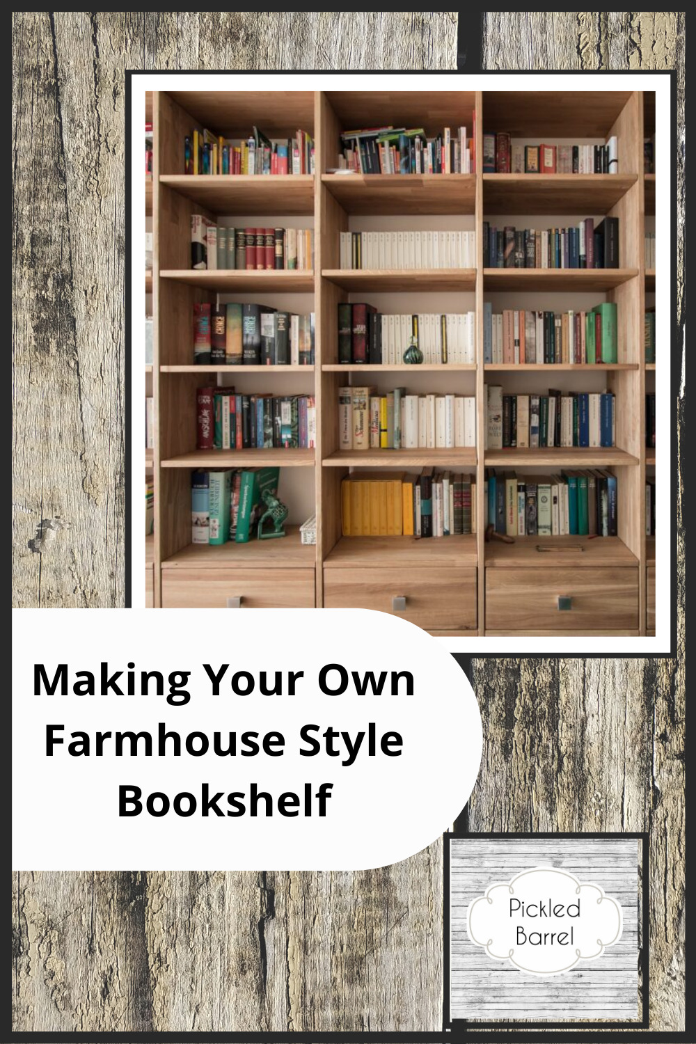 Farmhouse Bookshelf Furniture That Ties The Room Together Farmhouse Bookshelf Furniture That Ties The Room Together