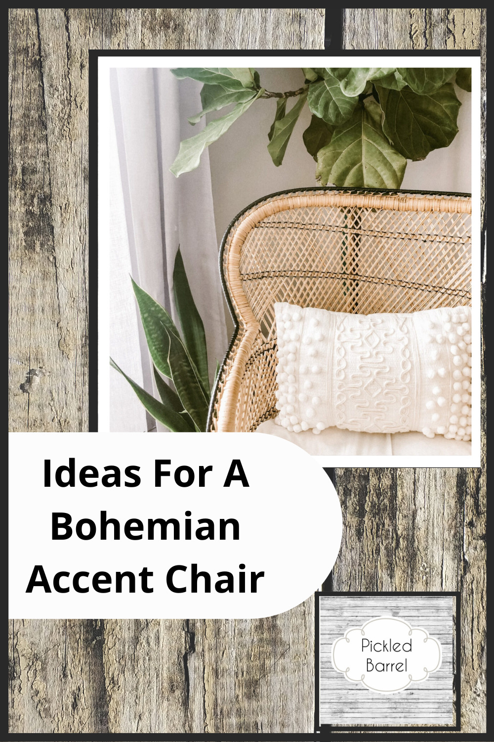 Pickledbarrel.com is the ultimate resource for all things rustic and farmhouse! Make sure every room of your house is absolutely perfect! Add a pop of boho charm to your room with one of these amazing bohemian accent chairs!